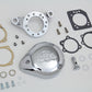 V-Twin Chrome Wyatt Gatling Air Cleaner Assembly 34-1852