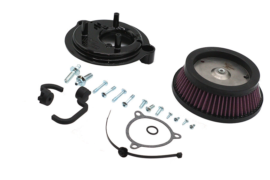 V-Twin Performance Round High Flow Air Cleaner Kit 34-1870