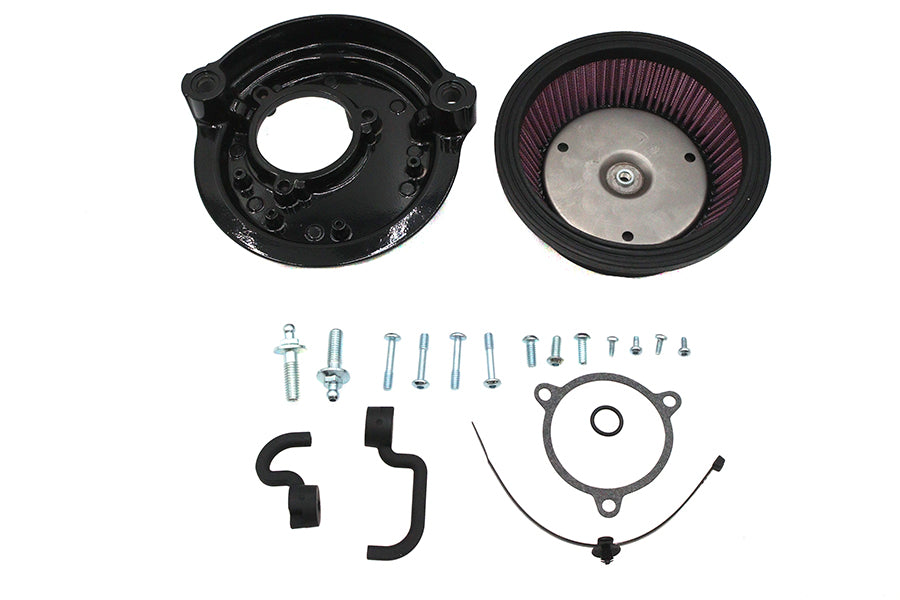 V-Twin Performance Round High Flow Air Cleaner Kit 34-1870