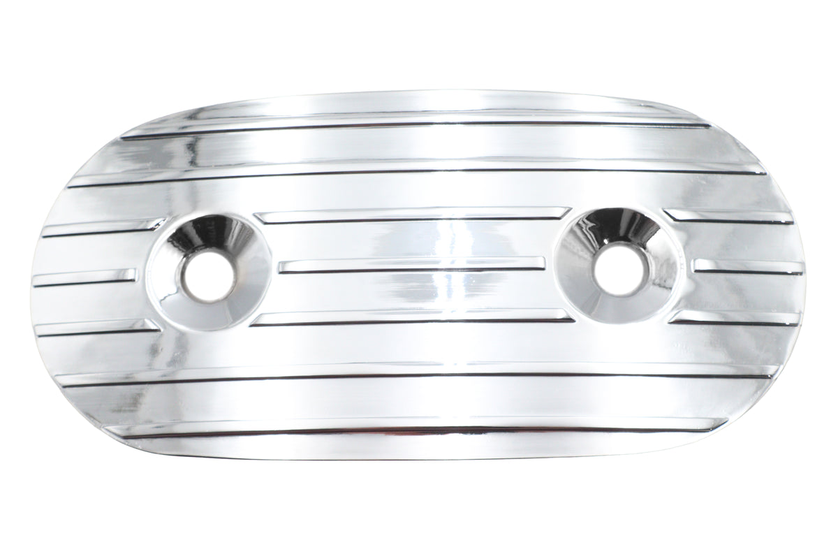V-Twin 63967C chrome oval air cleaner insert for Harley-Davidson XLH fuel and air system