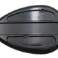 V-Twin Shorty Carburetor Bird Deflector in black, fuel and air system component