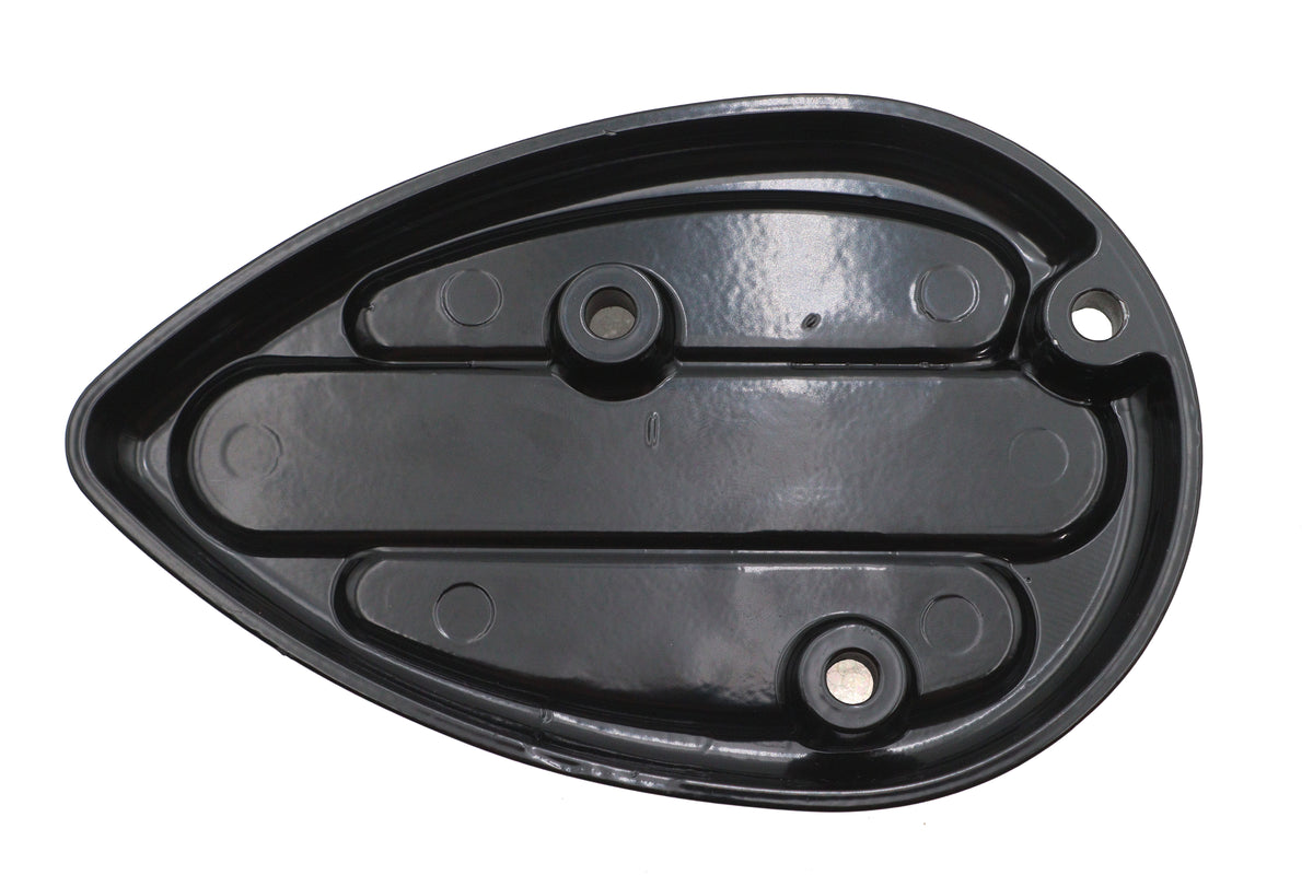 V-Twin 78954B Shorty carburetor bird deflector in black for motorcycle fuel and air systems