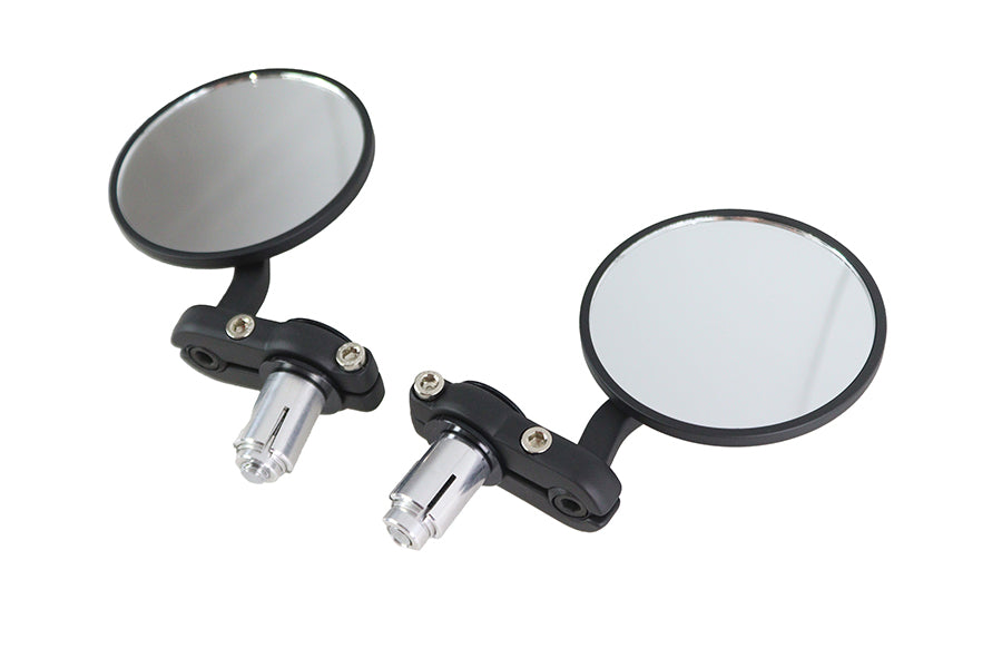 Wyatt Gatling Cafe Style Mirror Set in black with classic framed mirrors