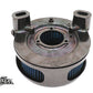 Ultima 12-14 Free Flow Milled Air Cleaner Kit in polished finish for motorcycle fuel and air system