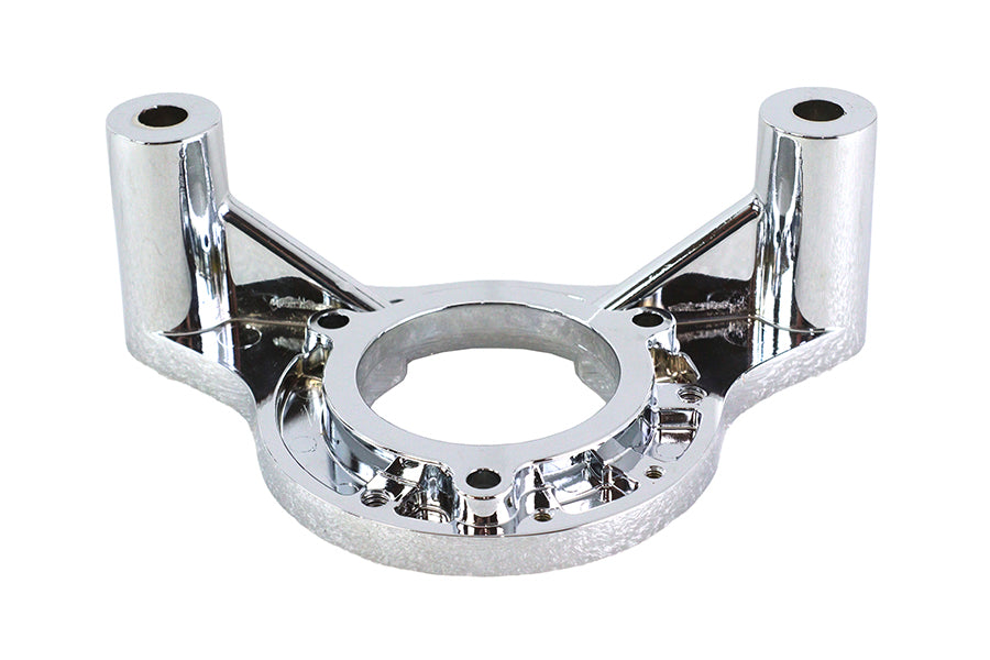 V-Twin Heavy Breather air cleaner mount bracket in chrome, part 34-2129