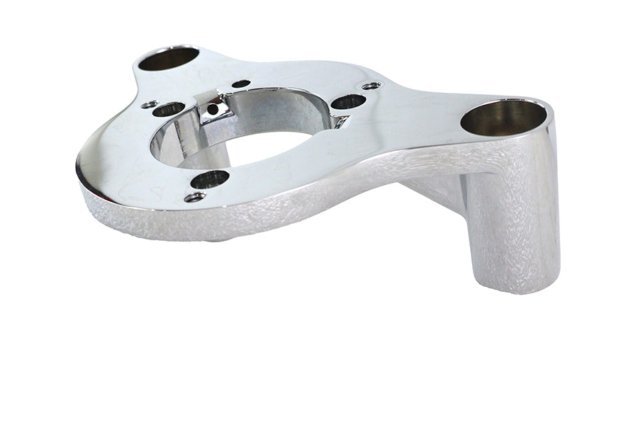 V-Twin 34-2133 Heavy Breather air cleaner mount bracket in chrome finish