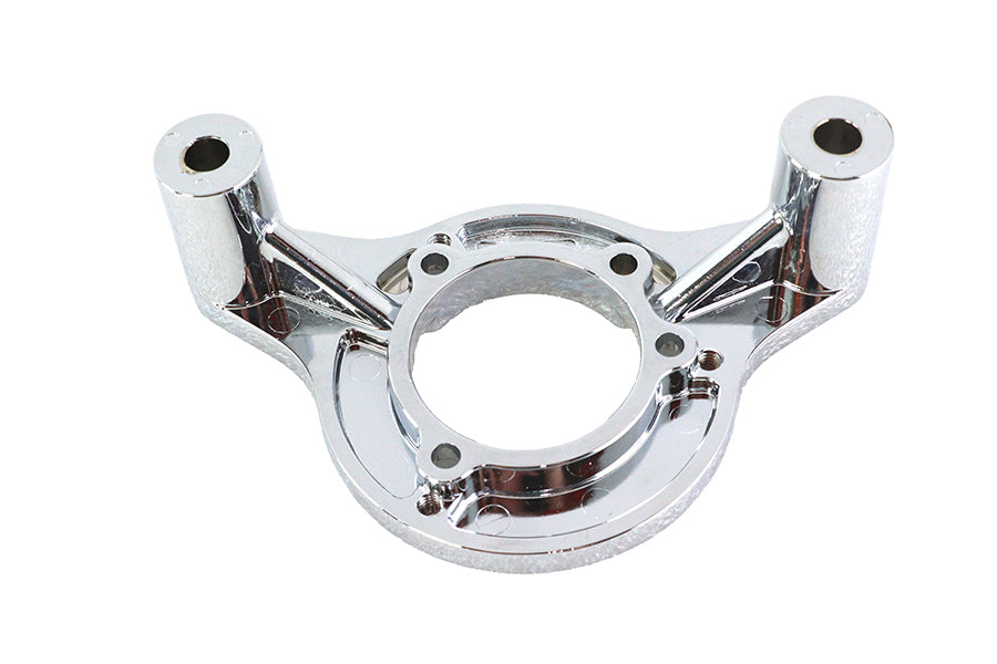 V-Twin Heavy Breather air cleaner mount bracket in chrome, model 34-2133