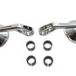 Wyatt Gatling Chrome Gatling round mirror set, model 34-2145