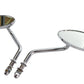 Wyatt Gatling 72314 chrome oval mirror set with sleek reflective frames