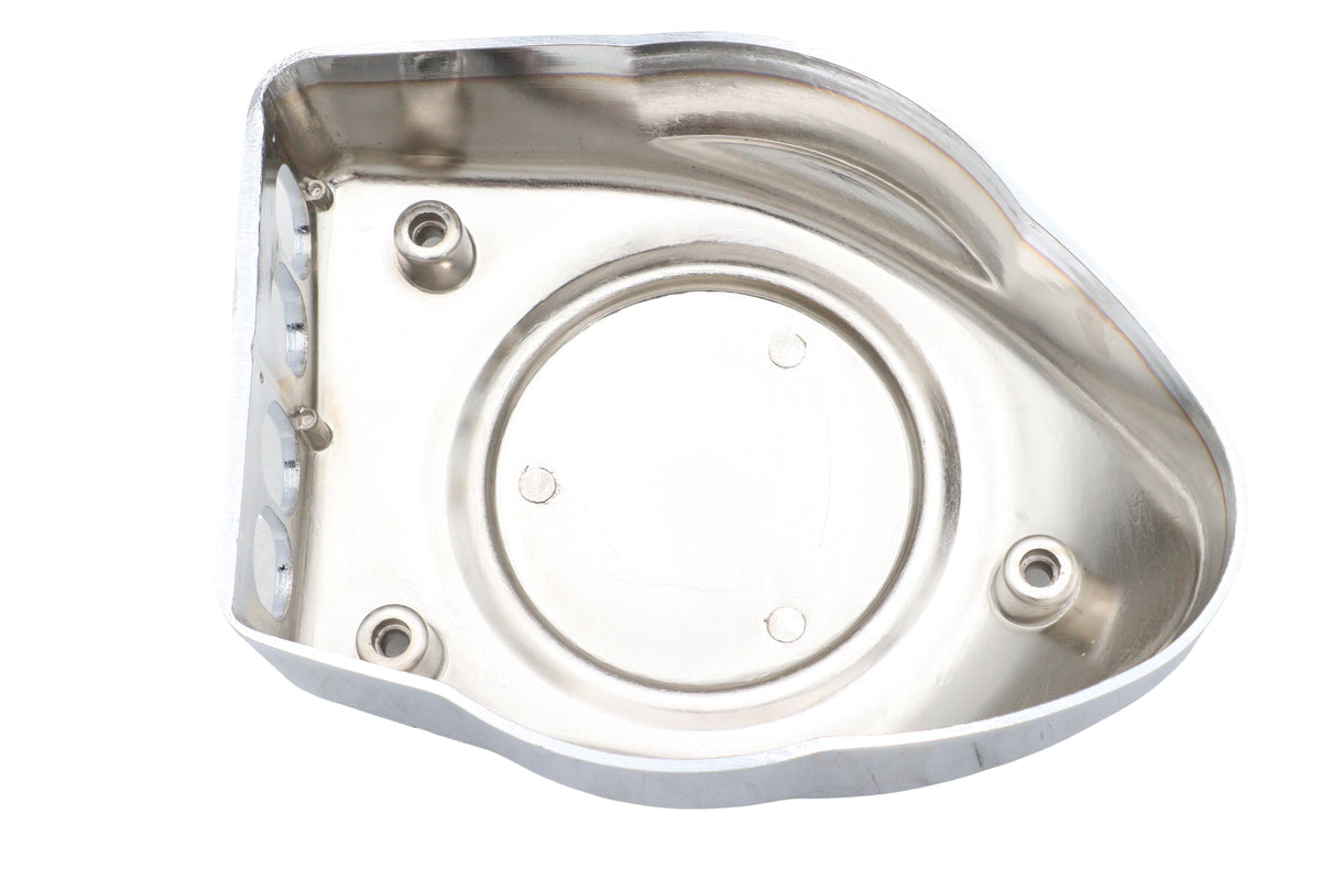 Ultima 12-150 chrome air cleaner cover for motorcycle fuel and air system