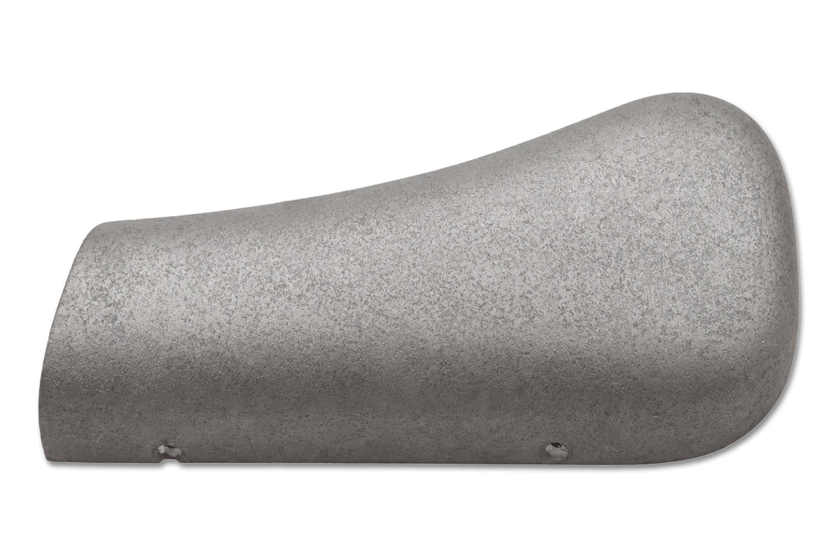 V-Twin Roth Smooth Air Dam Cover for motorcycle fuel and air system, black finish