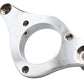 V-Twin M8 EFI support bracket kit for motorcycle engine installation, black metal bracket components