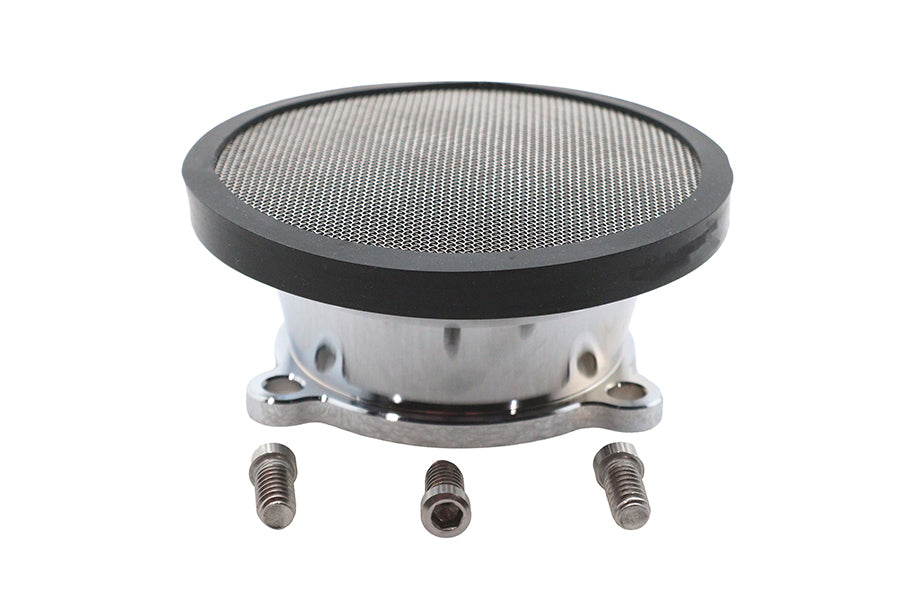 V-Twin 1-1/2-inch CV velocity stack in chrome finish、】【