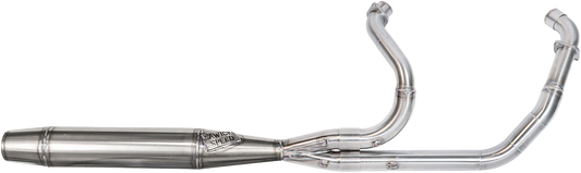 SAWICKI 930-01347 Indian Chieftain Mid-Length Cannon Brushed Stainless Steel Exhaust