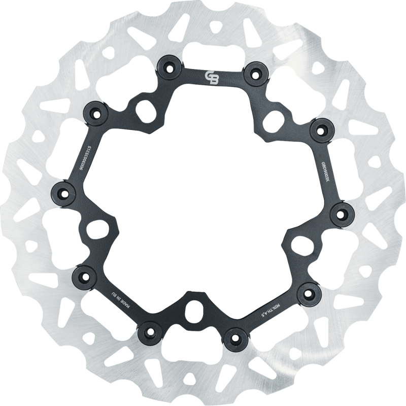 GBRAKES WAVE FRONT ROTOR 12.6" HARLEY DAVIDSON BAGGERS 24-26