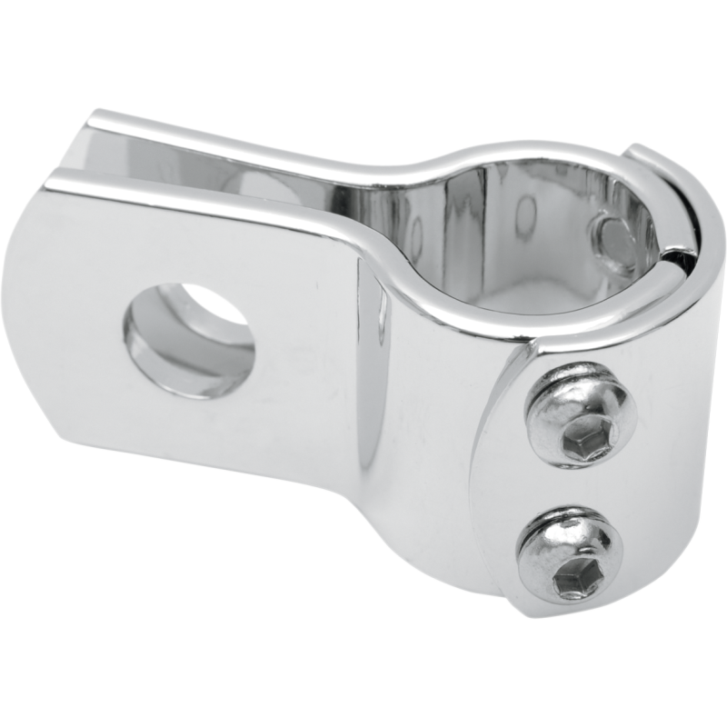 DRAG SPECIALTIES 1-1/8-inch three-piece frame clamp hardware piece