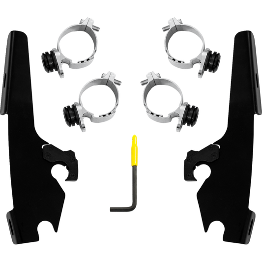 MEMPHIS SHADES METRIC MNT KT F/S INDIAN CHIEF BLK, SKU 2321-0772