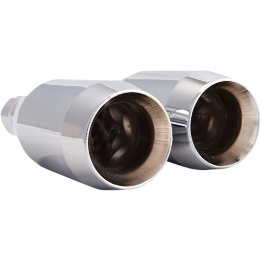TRASK 1811-2902 14-19 Indian Scout Mufflers, Chrome Pair