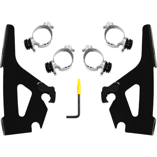 MEMPHIS SHADES METRIC 2321-0773 Mounting Kit for Indian Chief, Black