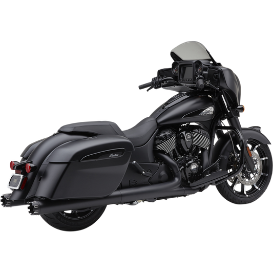 COBRA 1811-4230 DC Indian black mufflers for motorcycle exhaust systems