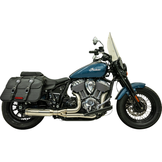 BASSANI XHAUST 2:1 stainless exhaust system for Indian Chief, model 1830-0625