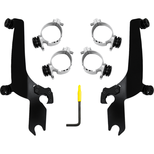 MEMPHIS SHADES METRIC 2321-0771 Mount Kit SS Indian Chief Black