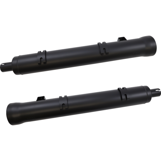 Cobra NH Indian black mufflers for motorcycle exhaust, SKU 1811-4232