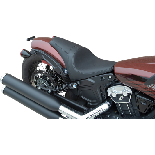 DRAG SPECIALTIES SEATS 0810-2254 3/4 Solo Black Scout Seat
