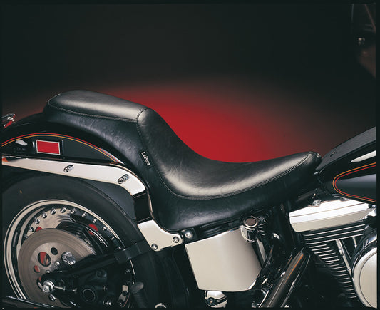 Le Pera 84-99 FXST Smooth 2-Up Silhouette motorcycle seat by LE PERA