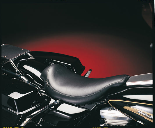 LE PERA 97-01 FLT Smooth Solo Silhouette motorcycle seat in black####