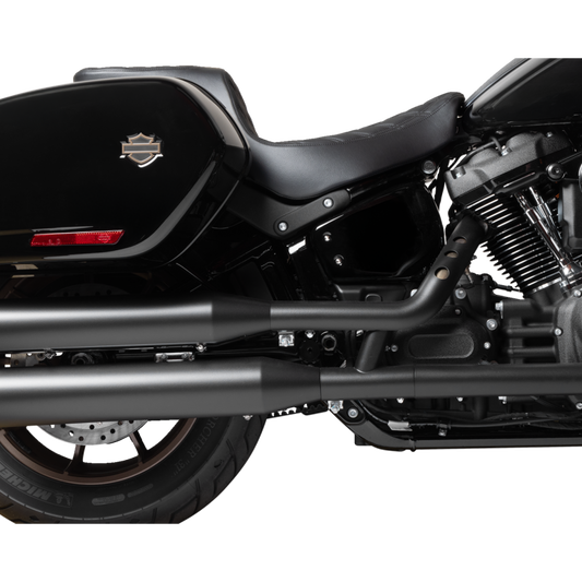 DRAG SPECIALTIES SEATS Seat Predator 2-Up Black Vinyl Black Diamond Stitch FLSB FXLRS 0802-1635