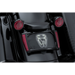 CIRO LLC black and red Frame LP with LED lights, motorcycle frame accessory