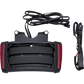 CIRO LLC Frame LP with LEDs in black and red, motorcycle license plate frame product image