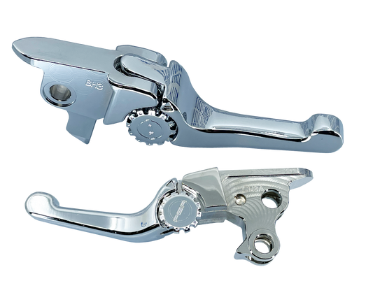 PSR 12-01666-20 Anthem Shorty Lever Set Chrome for Indian