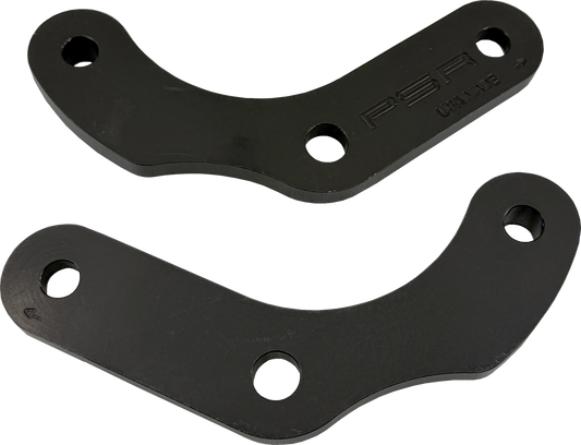 PSR 581-4774BK 2-inch lowering link suspension component in black for Kawasaki motorcycles