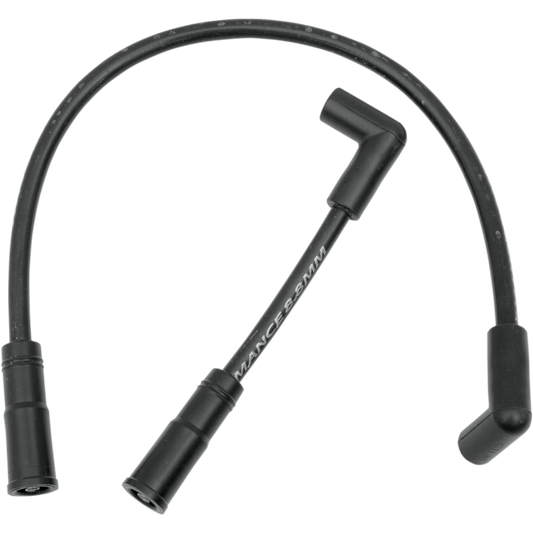 DRAG 8.8MM SPARK BLACK PLUG WIRES HARLEY DAVIDSON MODELS - The Speed Shop Canada