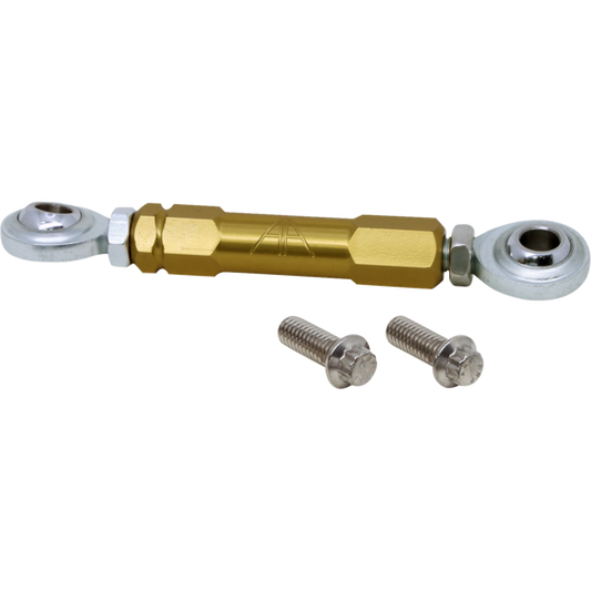 ALLOY ART FRONT ADJUSTABLE STABILIZER LINK HARLEY BAGGERS 09-25