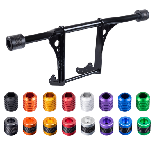 ADVANBLACK FRONT CRASHBAR HARLEY M8 SOFTAILS 18-25 (WITH LOWERS) - The Speed Shop Canada