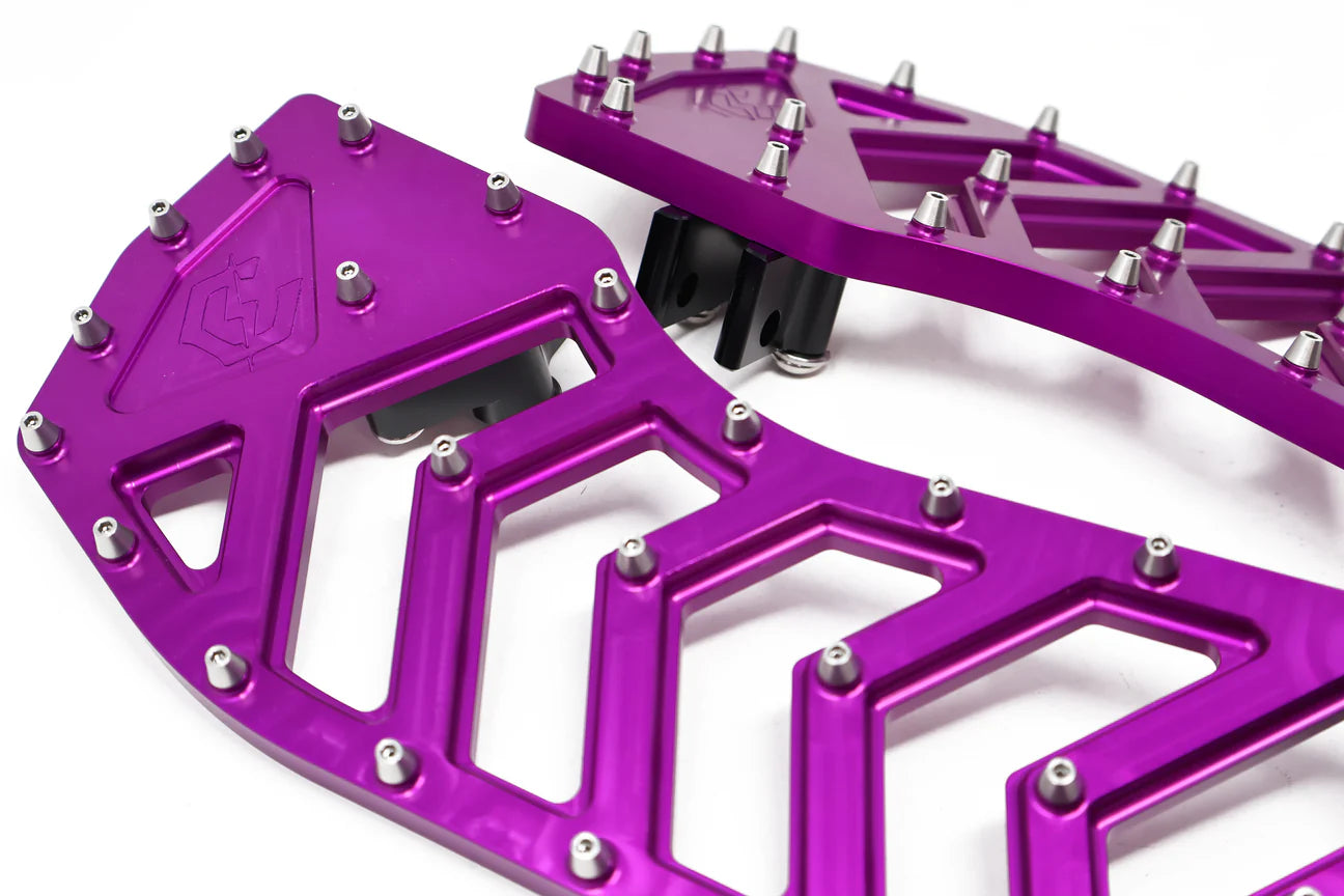 CT SPIKED ARROW FLOORBOARDS HARLEY DAVIDSON MODELS 86-24