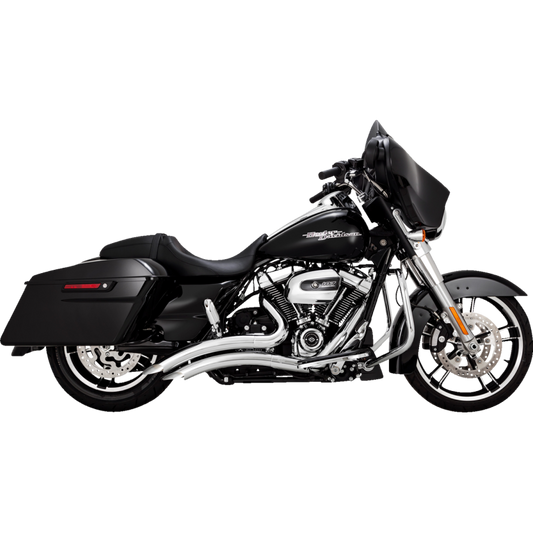 VANCE AND HINES BIG RADIUS 2:2 PCX EXHAUST HARLEY DAVIDSON BAGGERS