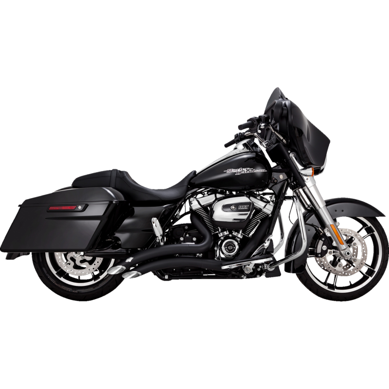 VANCE AND HINES BIG RADIUS 2:2 PCX EXHAUST HARLEY DAVIDSON BAGGERS