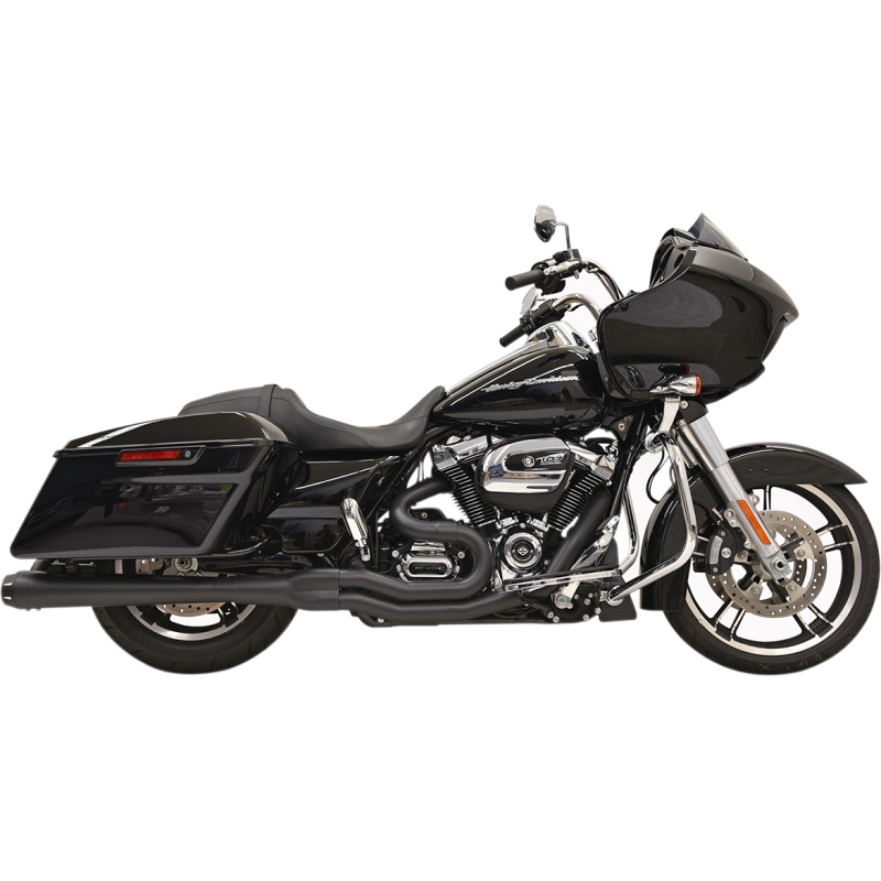 BASSANI B4 2:1 EXHAUST SYSTEM HARLEY BAGGERS 17-25