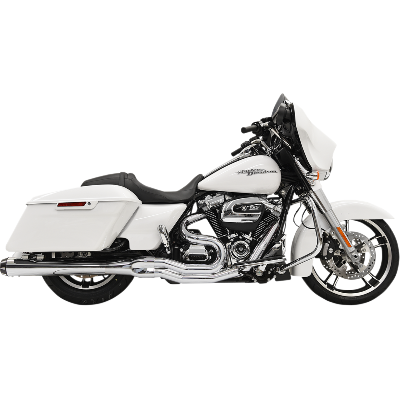 BASSANI B4 2:1 EXHAUST SYSTEM HARLEY BAGGERS 17-25