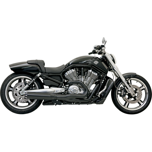 BASSANI ROAD RAGE 2 B1 2:1 EXHAUST HARLEY DAVIDSON VROD 07-17