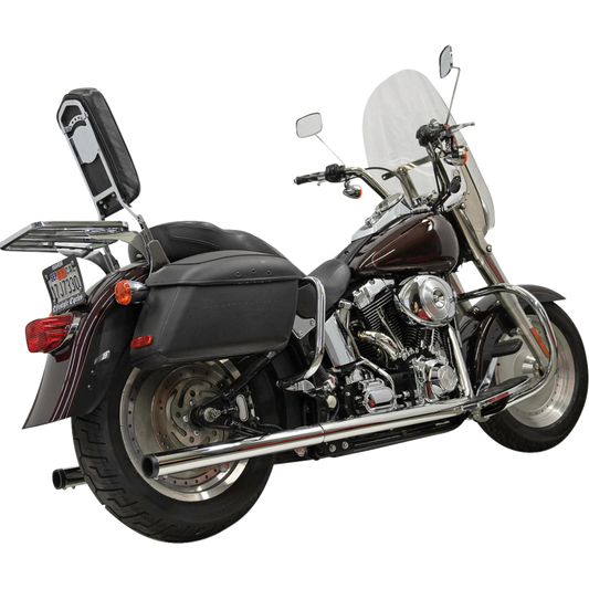 BASSANI TRUE DUAL DRAG PIPES HARLEY DAVIDSON SOFTAILS 86-17 - The Speed Shop Canada