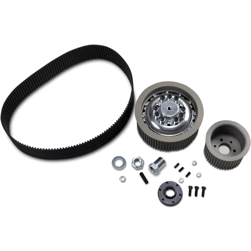 BDL 3" BELT DRIVE KIT KICK 8MM HARLEY DAVIDSON MODELS 55-84 - The Speed Shop Canada