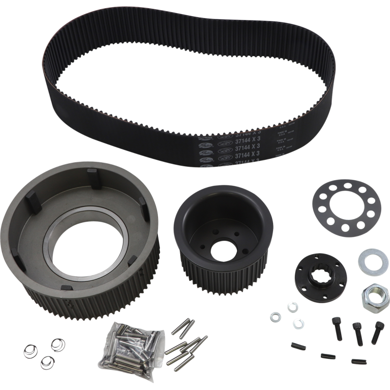 BDL 3" BELT DRIVE KIT KICK 8MM HARLEY DAVIDSON MODELS 55-84 - The Speed Shop Canada