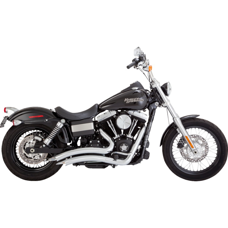 VANCE AND HINES BIG RADIUS 2:2 EXHAUST HARLEY DAVIDSON DYNA