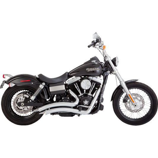 VANCE AND HINES BIG RADIUS 2:2 EXHAUST HARLEY DAVIDSON DYNA