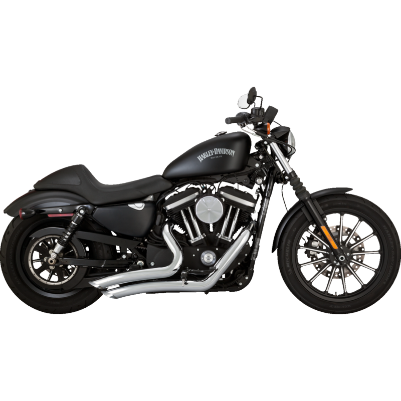 VANCE AND HINES BIG RADIUS 2:2 PCX EXHAUST HARLEY DAVIDSON SPORTSTER